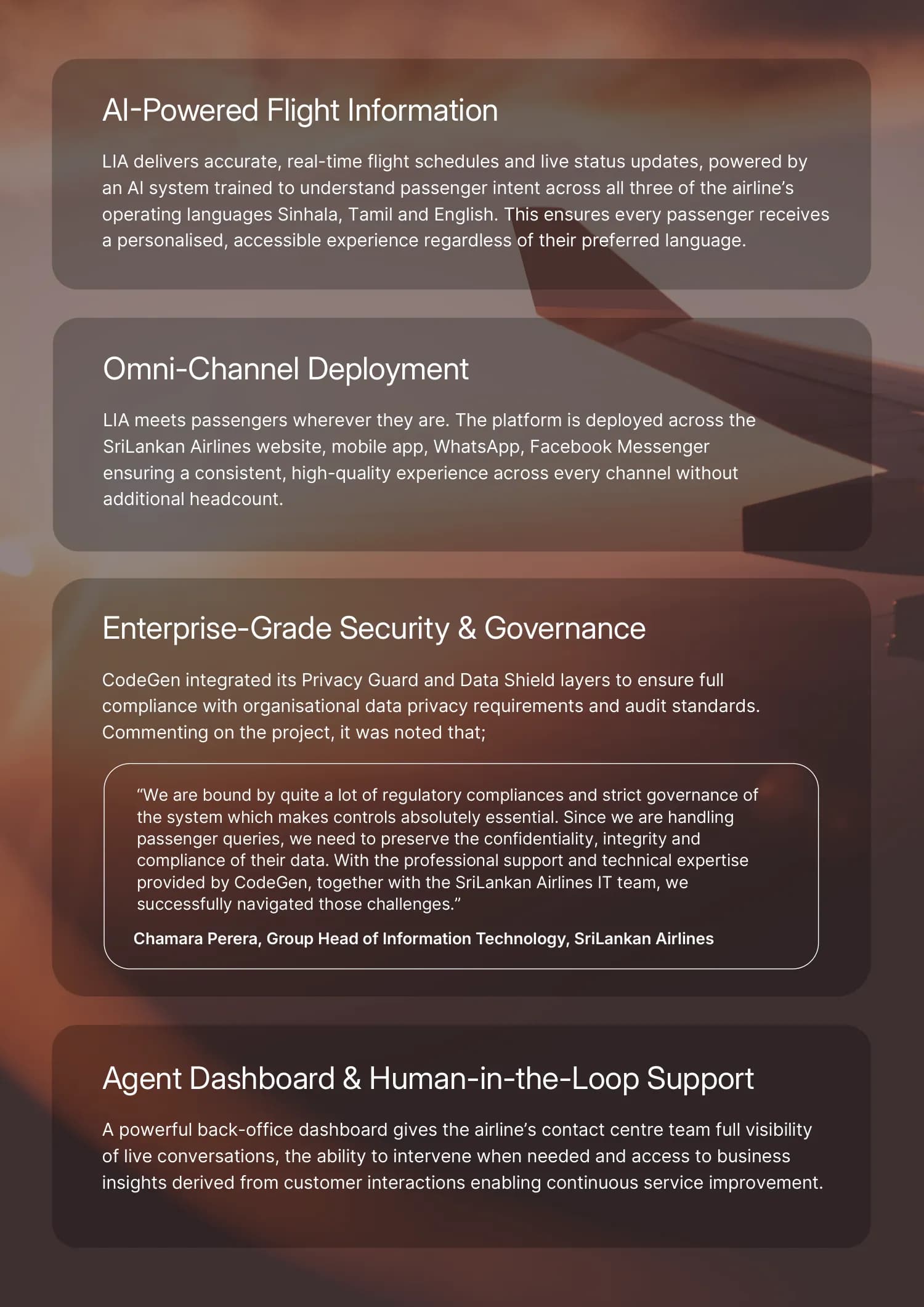 How Agentic AI Transformed Passenger Experience & Cut Call Centre Load — page 7 of 12